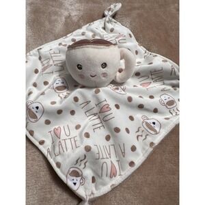 Mary Meyer I Love You Latte Lovey Security Blanket Coffee Cup